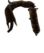 VTG MINK FUR 4 HEAD AND BODY SCHLAMPP FUR COLLAR SCARF. 52 Inches Long - €75,89 EUR