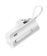 Generic LWM Mini 5000mAh Fast Charging Power Bank Type-C White - $182.68 MXN