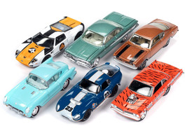 Classic Gold Collection 2023 Set B of 6 Cars Release 2 1/64 Diecast Cars Johnny - £54.42 GBP