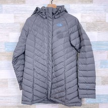 The North Face Lamoille 550 Goose Down Coat Gray Womens L - £55.30 GBP