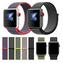 For Apple Watch Band 38MM 42MM Nylon Soft Breathable Nylon I Watch Repla... - $64.83 MXN
