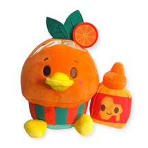 Disney Munchlings Micro Plush: Orange Bird Citrus Cupcake with Honey - £31.82 GBP