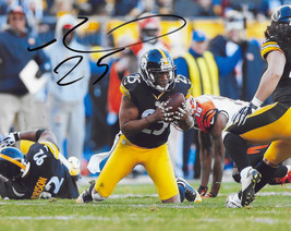 Ryan Clark signed Pittsburgh Steelers football 8x10 photo Proof COA autographed. - £62.29 GBP