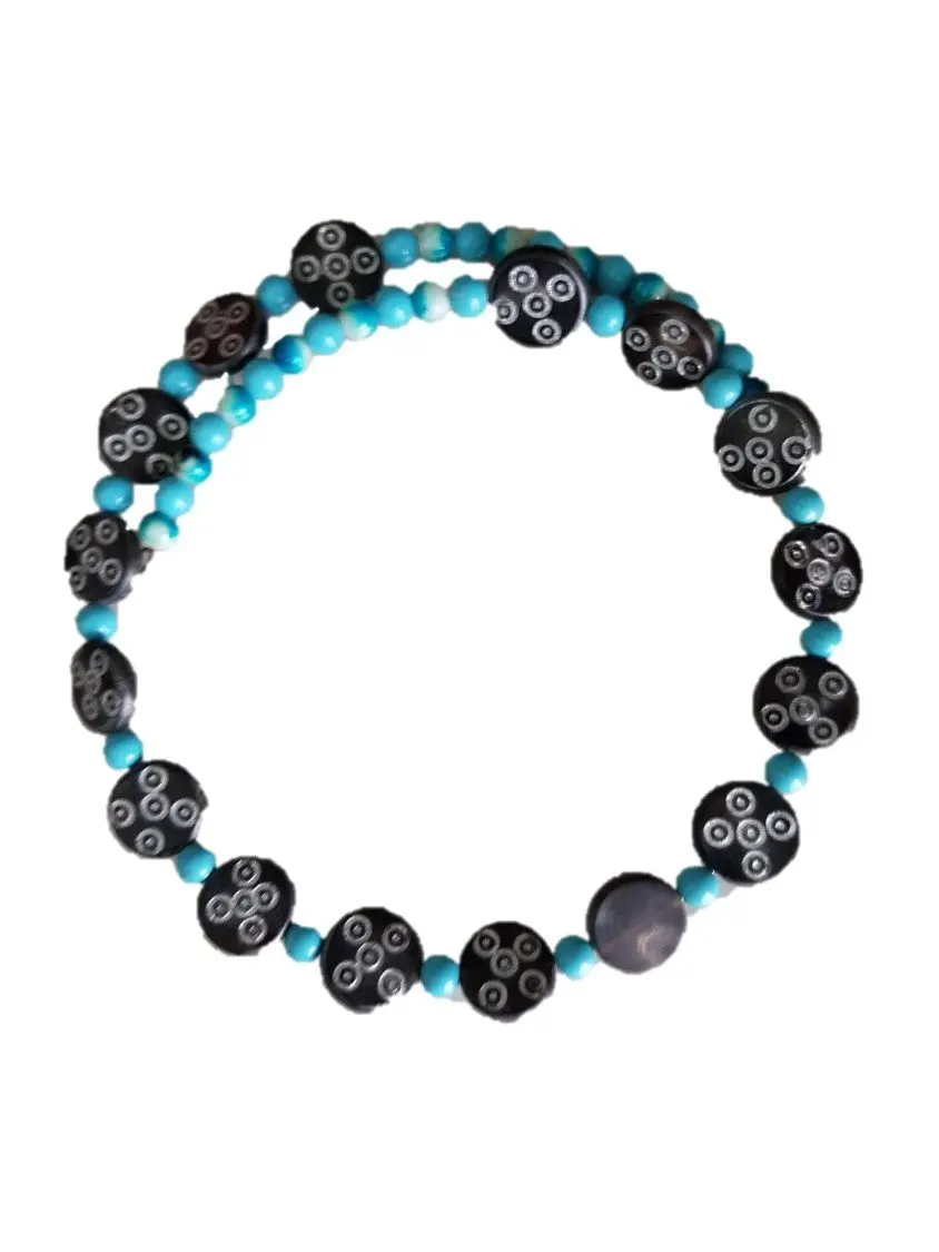 Handmade Colorful Beaded Choker Necklace - Easy to Wear Everyday Jewelry... - $40.14