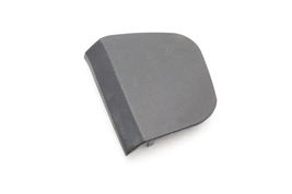 07-13 MERCEDES-BENZ W221 FRONT RIGHT PASSENGER SEAT BELT TRIM COVER BLACK E2768 image 2