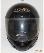HJC CS 12 Full Face Motorcycle Helmet Black Sz L Snell DOT Approved - $41.55