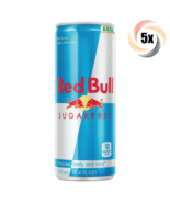 5x Cans Red Bull Regular Flavor Sugar Free Energy Drink | 8.4oz | Fast S... - £18.34 GBP