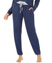 Alfani Womens Brushed Hacci Knit Pajama Pants Size XXL Color Industrial Blue - £23.37 GBP