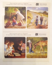 Cardboard Cocktail COASTER LOT Jim Daly Art Country Children Horse Dogs ... - $7.85