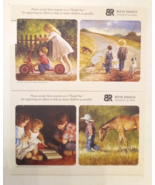 Cardboard Cocktail COASTER LOT Jim Daly Art Country Children Horse Dogs ... - £6.20 GBP