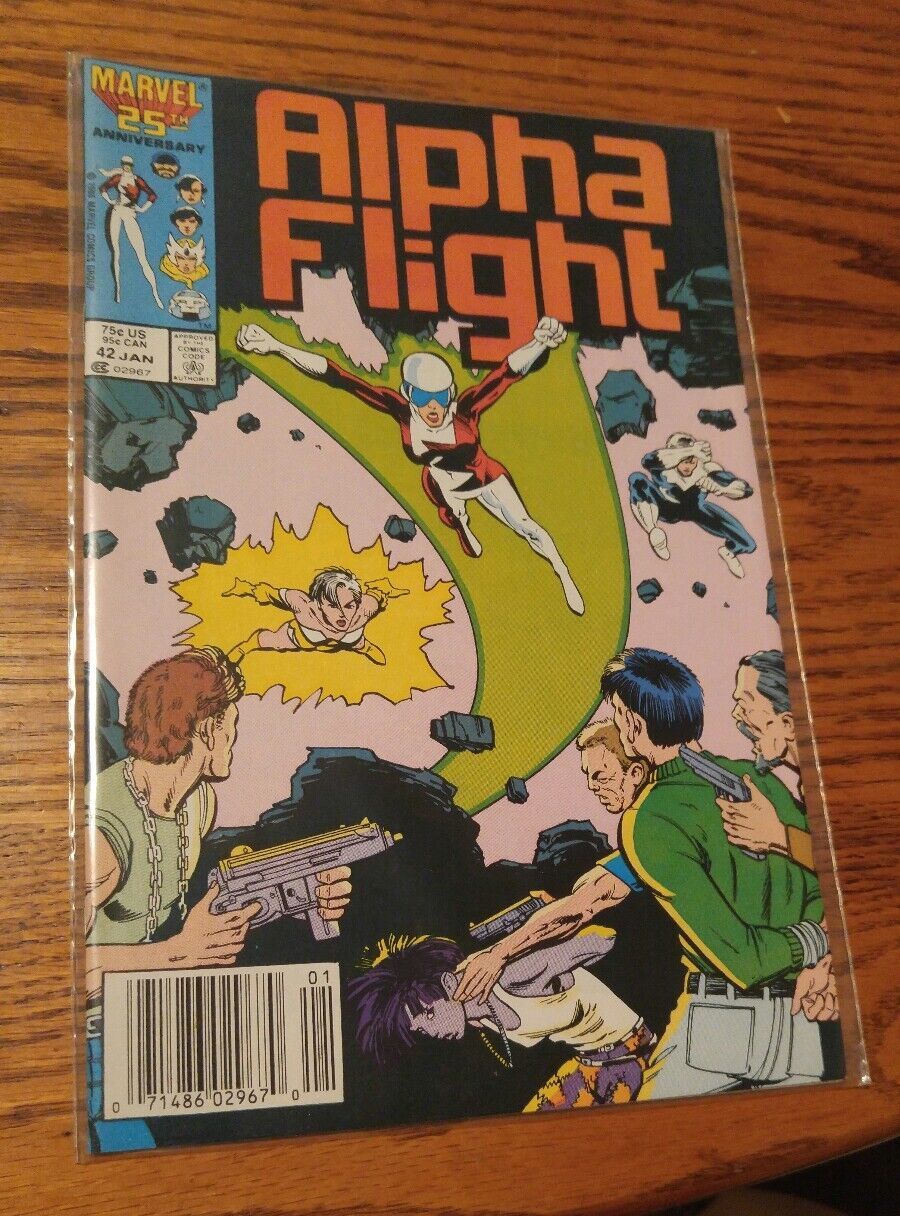 000 Vintage Alpha Flight Marvel Comic Book #42 Jan - $7.91