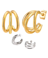 Claw Stud Earrings Stainless Steel - $30.52 CAD