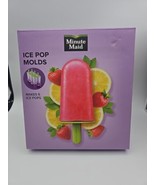 Minute Maid Ice Pop Molds Makes 6 Ice Pops Green Handle Plastic Sealed - $10.88