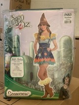 The Wizard of Oz scarecrow adult medium (size6-8) 5 pc women’s Halloween Costume - £70.17 GBP