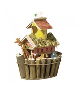 Birdhouse Noahs Ark MDF Wood Plywood Yard and Garden Decor Brand New - $49.95