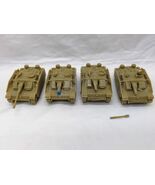 *4 Incomplete* Stug IIIG Plastic WWII Miniature Tanks 2&quot; - $278.16 MXN