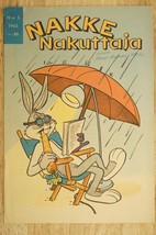 Vintage Nakke Nakuttaja BUGS BUNNY Looney Tunes Comic Book No 5 1965 Fin... - $14.84