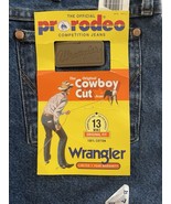 New Wrangler Cowboy Cut 13MWZ Original Fit Jeans Rigid Indigo Men&#39;s Sz 3... - $471.77 MXN