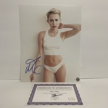 Miley Cyrus (Pop Singer) Signed Autographed 8x10 photo - AUTO COA - $45.42