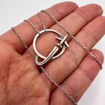 Vintage USSR Cute Pendant Space Chain Sterling Silver 925 Jewelry Gift W... - $75.00