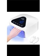 Okasiuv UV LED Nail Lamp with UV GlovesMagnetic Metal Mirror Base Cordle... - $922.49 MXN