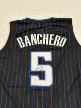 Paolo Banchero Signed Orlando Magic Basketball Jersey COA - £159.07 GBP
