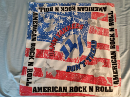 Vintage Damn Yankee American Rock N Roll Original Tour Bandana Headband Scarf - £16.64 GBP
