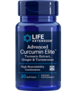 4 BOTTLES SALE Life Extension Advanced Curcumin Elite Turmeric Ginger 30... - £49.28 GBP