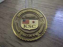 US Army Korean Service Corps Challenge Coin #384S - $14.84