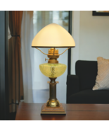 Original Art Nouveau Table Lamp " Lancaster " 1900 Kerosene Lamp - $368.34
