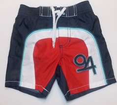 Old Navy Infant Boys Swim Trunks Shorts Swimwear Size 6-12 Months NWT - £7.42 GBP