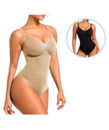 Women&#39;s Adjustable Strap Leotard Sculpting Slimming Shapewear Seamless B... - $508.04 MXN