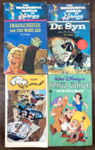 Vintage Walt Disney TV &amp; Movie Tie-In Paperback Lot of 4 Dr Syn Scarecrow Herbie - £15.65 GBP