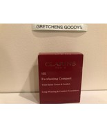 Clarins Everlasting Compact Long Wearing Foundation + #105 Nude NIB .3 oz - $349.00 MXN
