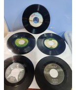 John Lennon, Ringo Star, Paul McCartney, The Beatles 45 Record Lot Of 5 - £12.16 GBP
