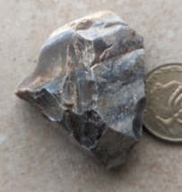 Natural MINERAL Rough Raw FLINT Ancient Stone Rock Modiin Israel #472 - £1.98 GBP