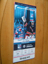 2014-15 NY Rangers Ticket Stub Milestone Dan Girardi 600th Career NHL Game 12-21 - £5.37 GBP