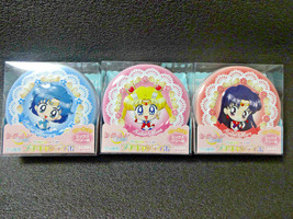 Lata de dulces Petit Sailor Moon, Sailor Mars y Sailor Mercury　 - £24.15 GBP