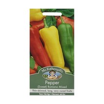 Mr. Fothergill&#39;s 10511 Sweet Pepper Romano Mixed Seeds  - $5.00