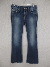 Silver Women&#39;s Suki Surplus Jeans Bootcut Dark Wash Low Rise Size 26 x 30 - $27.65