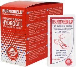 First Aid Burn Relief Hydrogel Sachets, 25 Count - £15.92 GBP