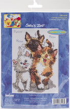 Janlynn/Suzy&#39;s Zoo Mini Counted Cross Stitch Kit 5&quot;X7&quot;-Cattails Of Duckport - £12.74 GBP