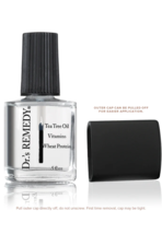 Dr.'s Remedy Total Two-In-One Base And Top Coat Nail Polish Clear Glaze image 2