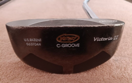 TZ GOLF - RARE YES! Victoria II Mallet Style Stainless Putter 33&quot; RH Ste... - £50.46 GBP