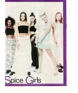 Spice Girls Nick Carter Backstreet Boys teen magazine pinup clipping cro... - £1.17 GBP