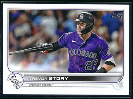 2022 Topps #260 Trevor Story Colorado Rockies - £1.24 GBP