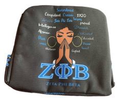 Inspirational QOB Zeta Phi Insulated Lunch Bag Tote Novelty Graphic Lunch Bag - £17.55 GBP