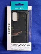 Quikcell Grand Advocate Armor Black Phone Case For Nokia G400 5G - $11.29
