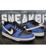 2007 Nike Dunk Low GS Black/Royal Shoes 310569-008 Kid 6y Women 7.5 - $178.34 CAD