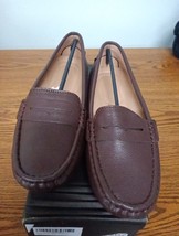 ilatyia Women&#39;s Loafers Genuine Leather Classic Penny Brown 7 ACap - $24.10